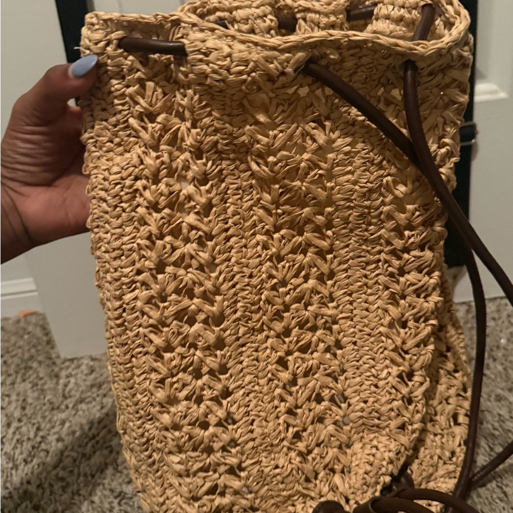 Zara Woven Backpack - Picture 4 of 4